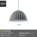 Dining Pendant Lamp Modern Bedside Gray Pendant Lamp Felt Hanging Lamp Factory